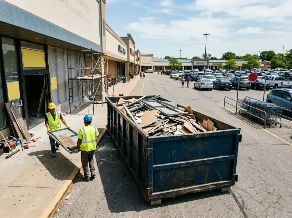retail-store-renovation-debris-003 — frequently asked questions, Roll-off Dumpster Rentals in Santa Claus, IN
